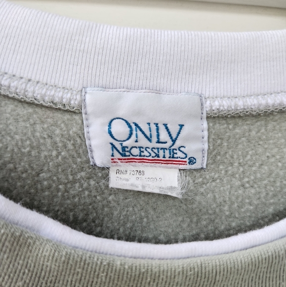 Fall Autumn Sweatshirt Sage Green with Pumpkin Scarecrow Size 3X - Picture 2 of 7